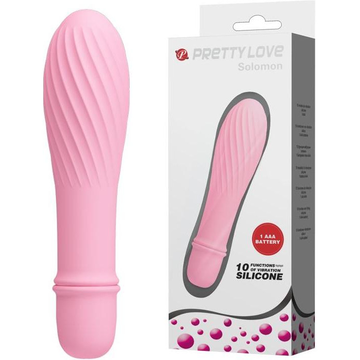 Pretty Love Solomon Vibrator Light Pink (6603BI0574) (6959532320046) - зображення 1