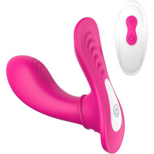 Dream toys Вибратор клиторальный и точки G Vibes Of Love Remote Panty G, розовый (8719632676591) - зображення 1