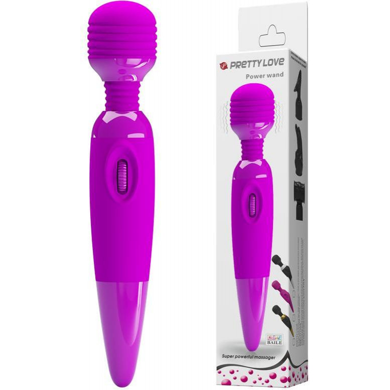 Baile Power Wand Massager - Purple Vibro (6603BW0341) - зображення 1