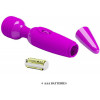 Baile Power Wand Massager - Purple Vibro (6603BW0341) - зображення 8