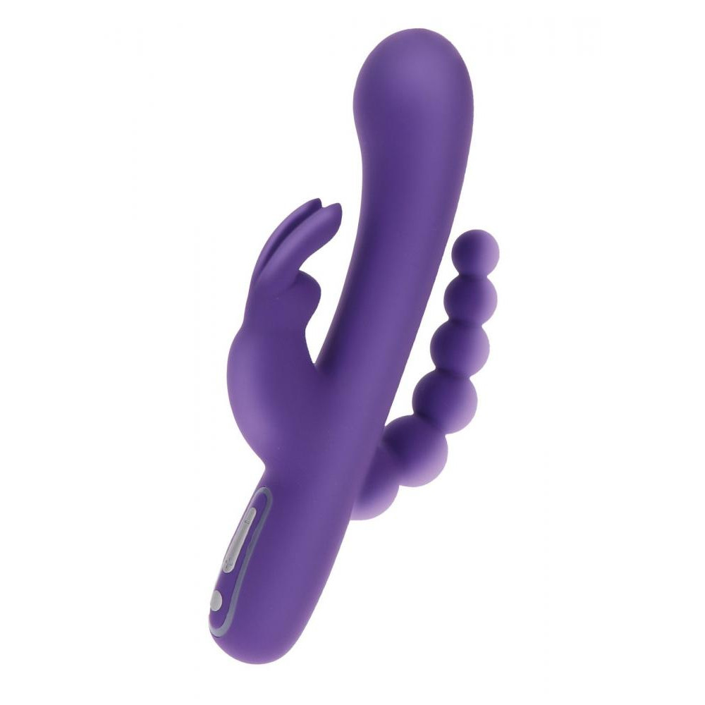 Toy Joy Love Rabbit Triple Pleasure Vibrator TJ10269 - зображення 1