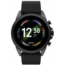   Fossil Gen 6 44mm Black Silicone (FTW4061)