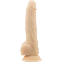   Addiction Naked - 9" Thrusting Dildo With Remote - Vanilla (SO5588)