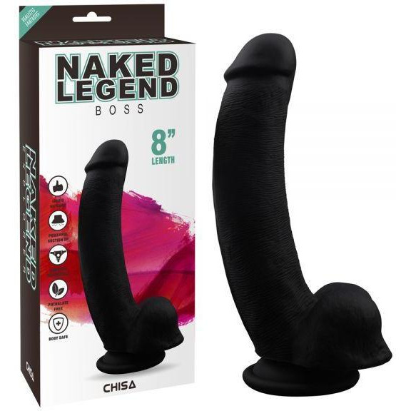 Chisa Novelties Naked Legend Boss, Black (CH87592) - зображення 1