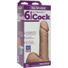 Doc Johnson Фаллоимитатор Vac-U-Lock - 6 Inch Ultraskyn Cock White (SO1560) - зображення 2