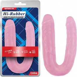   Chisa Novelties Hi-Rubber, рожевий 22,5 см/4,5 см; 22,5 см/3,7 см (41326 /CN-711941326)