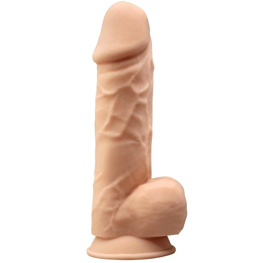 Silexd Premium Silicone Dildo Model 4 Size 8.5, телесный (8433345220475) - зображення 1