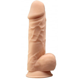   Silexd Premium Silicone Dildo Model 4 Size 8.5, телесный (8433345220475)