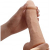 Baile Beautiful Encounter Johnson Real Dildo 22cm Flesh (6603BW0742) - зображення 10