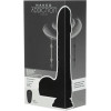 Addiction Naked Addiction – 8.6” Silicone Rotating & Thrusting Vibrating Dildo with Remote Black (SO8907) - зображення 9