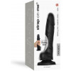 Strap-On-Me Sliding Skin Realistic Dildo Black - S (SO6252) - зображення 1