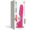 Strap-On-Me Sliding Skin Realistic Dildo Fuchsia - M (SO6255) - зображення 7