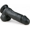 Easytoys Realistic Dildo - 17,5 см черный (ET26422) - зображення 2