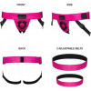 Strap-On-Me Leatherette HARNESS CURIOUS – FUCHSIA (SO7813) - зображення 2