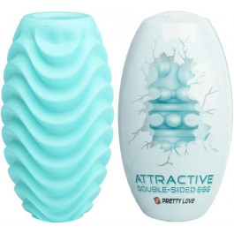   Pretty Love Attractive Double Sided Egg Masturbator (6603BI1043)