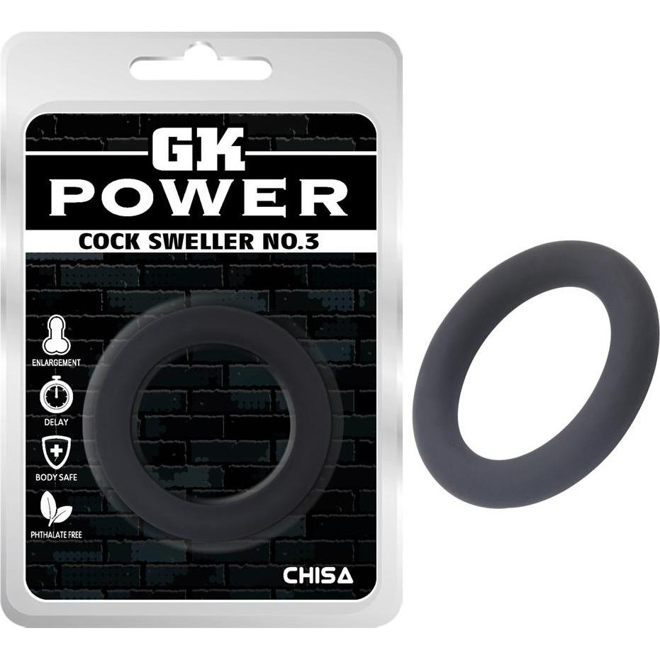 Chisa Novelties Эрекционное кольцо Chisa N0.3 GK Power (CH53471) - зображення 1