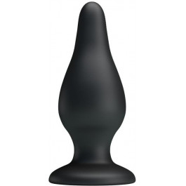   Pretty Love Sturdy Silicone Anal Plug, черная (6959532318999)