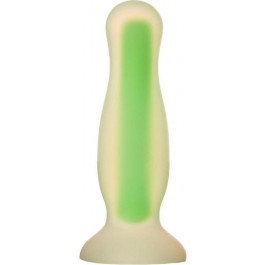   Dream toys Radiant Glow In The Dark Soft Silicone Plug Small, салатова (8720365102783)