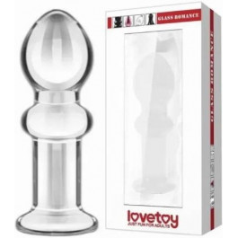   LoveToy 4,5" Glass Romance Clear (101410)