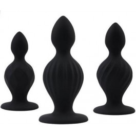   Chisa Novelties Black Mont The Ripples Anal Trainer Kit, чорний (759746541154)