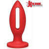 Doc Johnson Kink Lube Luge Premium Silicone Plug 6, красная (782421059330) - зображення 1