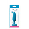 NS Novelties COLOURS PLEASURES SMALL PLUG BLUE (T280732) - зображення 2