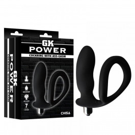   Chisa Novelties Анальная пробка с кольцом GK power cockring with ass-gasm Chisa (CH32156)