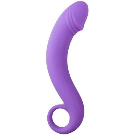 Easytoys Вигнутий фалоімітатор Curved Dong для простати фіолетовий, 17.5 см x 3.5 см. (ET206PUR) - зображення 1