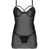 Passion Пеньюар  DROSERA BODY black S/M - ECO (SX0474) - зображення 3