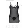 Passion Пеньюар  DROSERA BODY black S/M - ECO (SX0474) - зображення 5