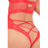 Rene Rofe Мереживне боді X MARKS THE SPOT LACE TEDDY, M/L (75502169REDML) - зображення 5