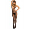 Rene Rofe Комбінезон PLUNGE HARNESS BODYSTOCKING BLACK, OS (757046BLK) - зображення 2