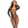 Rene Rofe Комбінезон MAKE YOU MELT BODYSTOCKING BLACK, OS (757065BLK) - зображення 1