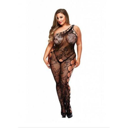 Baci Комбинезон OFF THE SHOULDER BODYSTOCKING, L-XL (BAC5003BLKQ) - зображення 1