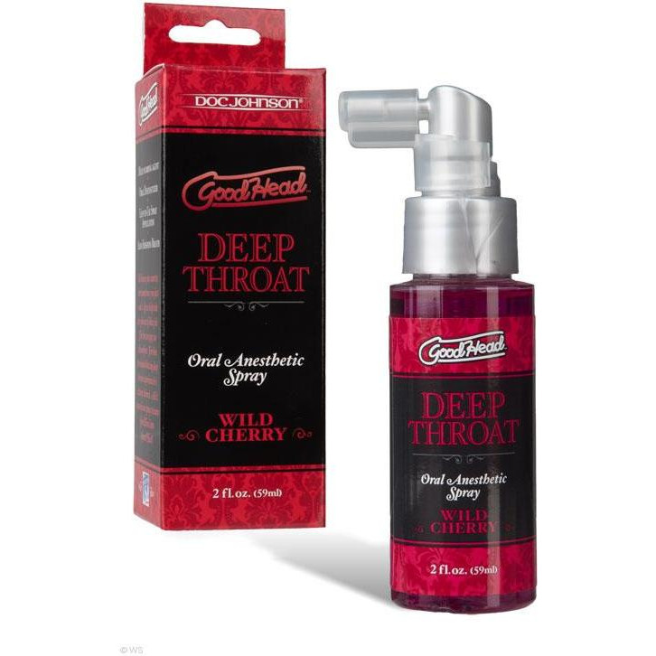 Doc Johnson GoodHead Deep Throat Spray – Wild Cherry 59 мл (SO2800) - зображення 1