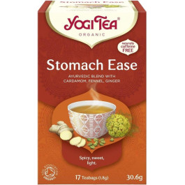   Yogi Tea Чай трав'яний  Stomach Ease органічний 30.6 г (17 шт. х 1.8 г) (4012824401075)