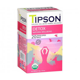   Tipson Суміш трав'яна  Detox, 20 пакетиків (896902) (4792252940932)