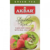 Akbar Чай зелений китайський  Strawberry Kiwi, 20х1.5 г (5014176014704) - зображення 2