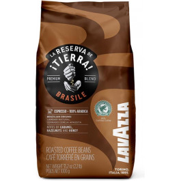   Lavazza Tierra Brasil 100% Arabica Espresso в зернах 1 кг (8000070052741)