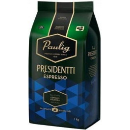   Paulig Presidentti Espresso в зернах 1 кг (6411300169337)