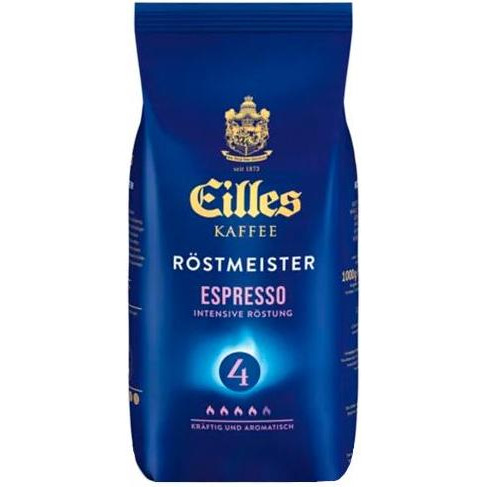 J.J.Darboven Eilles Kaffee Rostmeister Espresso в зернах 1 кг - зображення 1