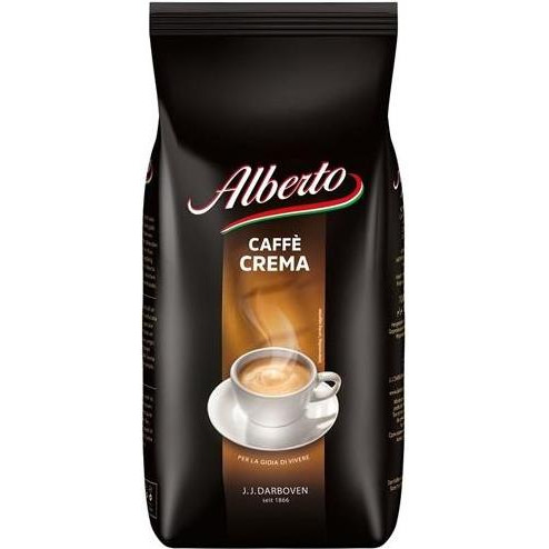 J.J.Darboven ALBERTO Caffe Crema зерно 1кг - зображення 1