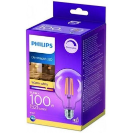   Philips LED FIL DIM G95 11,5W E27 2700K (929002429666)