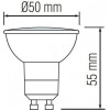 Horoz Electric LED PLUS-8 8W GU10 4200K (001-002-0008-031) - зображення 3