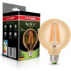 EUROLAMP LED Deco Filament G95 8W E27 4000K (LED-G95-08274(Amber)) - зображення 1