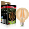 EUROLAMP LED Deco Filament G95 8W E27 2700K (LED-G95-08273(Amber)) - зображення 1