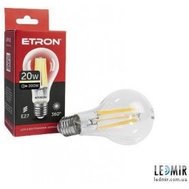   Etron LED Filament 1-EFP-101 A65 20W 3000K E27