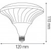 Horoz Electric LED UFO PRO-30 30W 6400K E27 (001 056 0030) - зображення 2