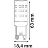 Horoz Electric LED PETA-10 10W G9 4200K (001 045 0010) - зображення 2