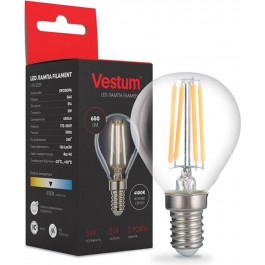   Vestum LED Filament G45 5W 4100K E14 (1-VS-2229)